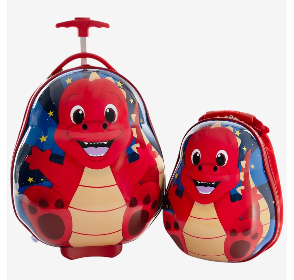 Image 237053_DINO.jpg, Product 237-053 / Price $69.99, Heys Travel Tots 18" Luggage with Backpack from Heys on TSC.ca's Home & Garden department