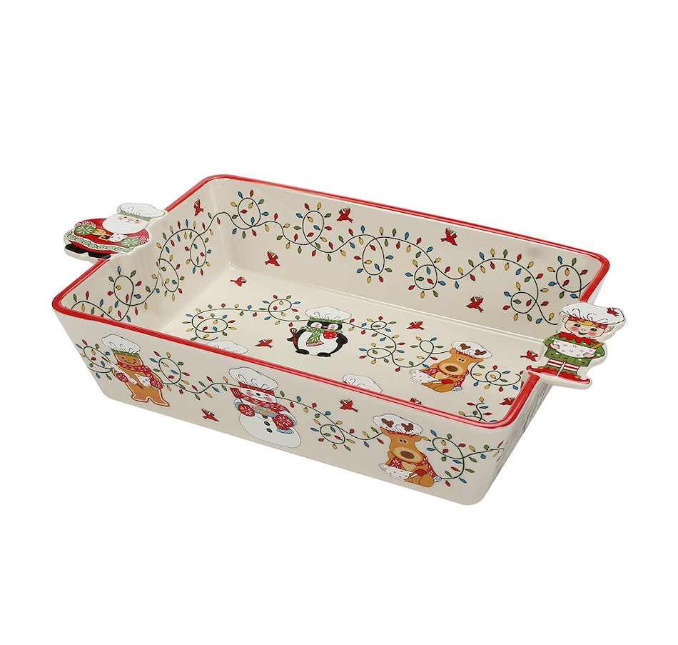 Image 237081_MECHF.jpg, Product 237-081 / Price $29.99, temp-tations Seasonal Baker with Figural Handles from temp-tations on TSC.ca's Kitchen department