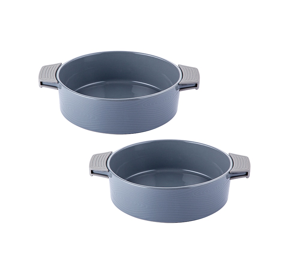 Image 237086_WOOLG.jpg, Product 237-086 / Price $39.99, temp-tations Baking Rounds with Silicone Grippers (set of 2) from temp-tations on TSC.ca's Kitchen department