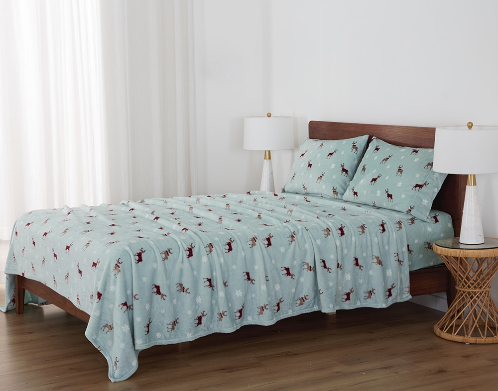 Berkshire Printed Velvetsoft Sheet Set