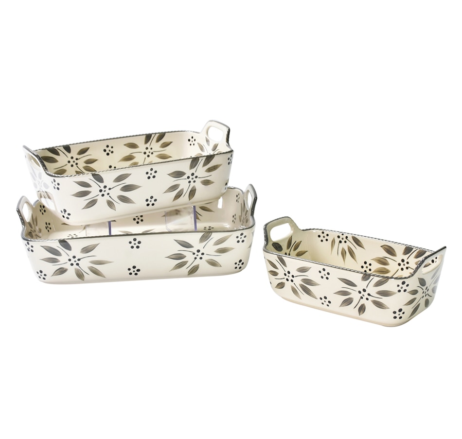 Image 237128_ODWGR.jpg, Product 237-128 / Price $29.88, temp-tations Set Of 3 Nested Bakers from temp-tations on TSC.ca's Kitchen department