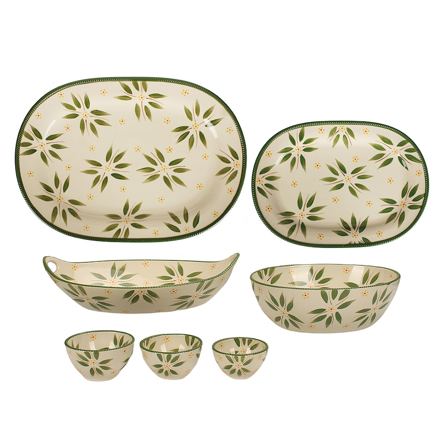 Image 237134_OWGRN.jpg, Product 237-134 / Price $57.88, temp-tations 7 Piece Serving Set  from temp-tations on TSC.ca's Kitchen department