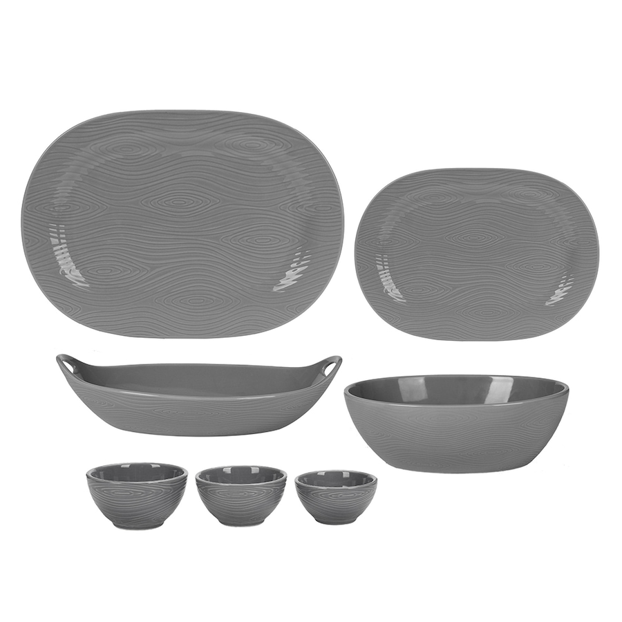 Image 237134_WOOLG.jpg, Product 237-134 / Price $57.88, temp-tations 7 Piece Serving Set  from temp-tations on TSC.ca's Kitchen department
