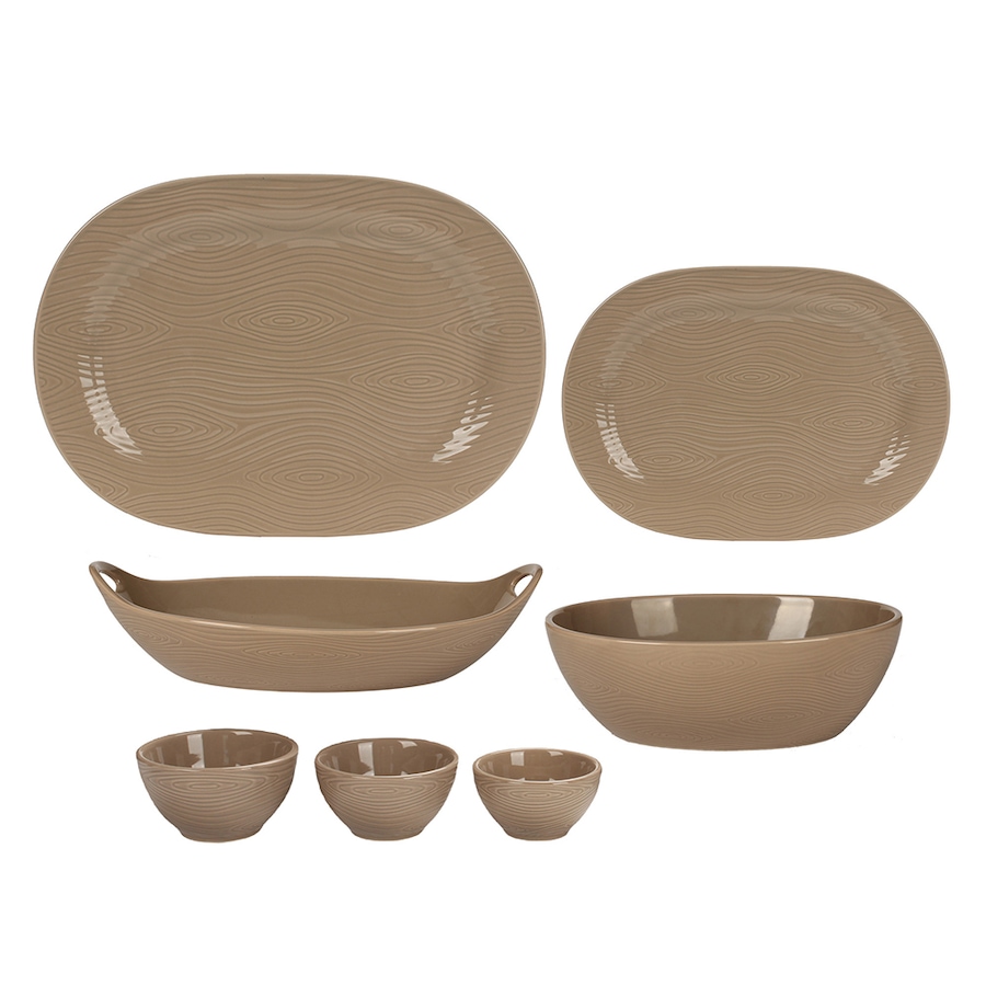 Image 237134_WOOLT.jpg, Product 237-134 / Price $57.88, temp-tations 7 Piece Serving Set  from temp-tations on TSC.ca's Kitchen department