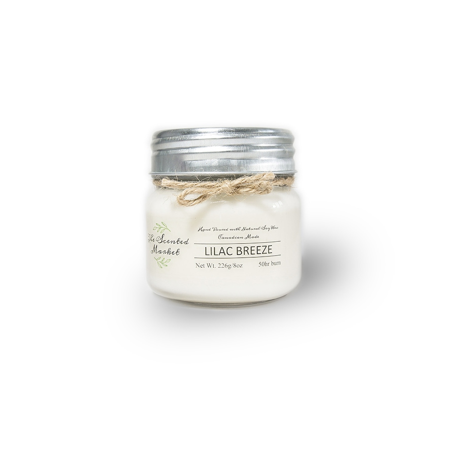 Image 237155_8OZ.jpg, Product 237-155 / Price $18.99 - $29.99, The Scented Market Signature Candle (Lilac Breeze) from The Scented Market on TSC.ca's Home & Garden department