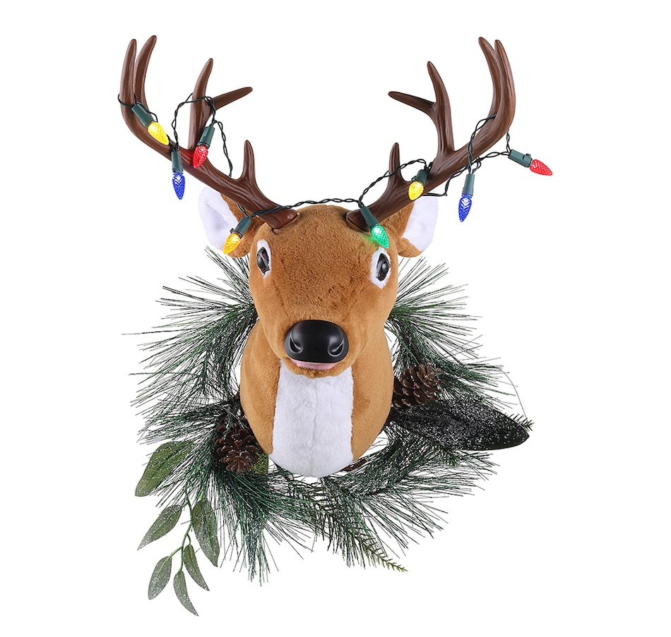 Image 237188.jpg, Product 237-188 / Price $69.99, Mr. Christmas Animated Singing Reindeer from Mr. Christmas on TSC.ca's Home & Garden department