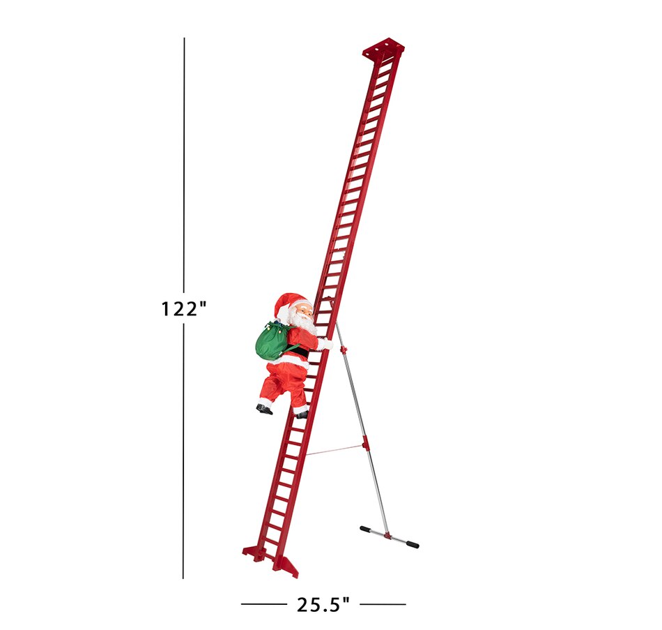 Image 237194_ALTMORE2.jpg, Product 237-194 / Price $248.88, Mr. Christmas 10' Outdoor Climbing Santa from Mr. Christmas on TSC.ca's Home & Garden department