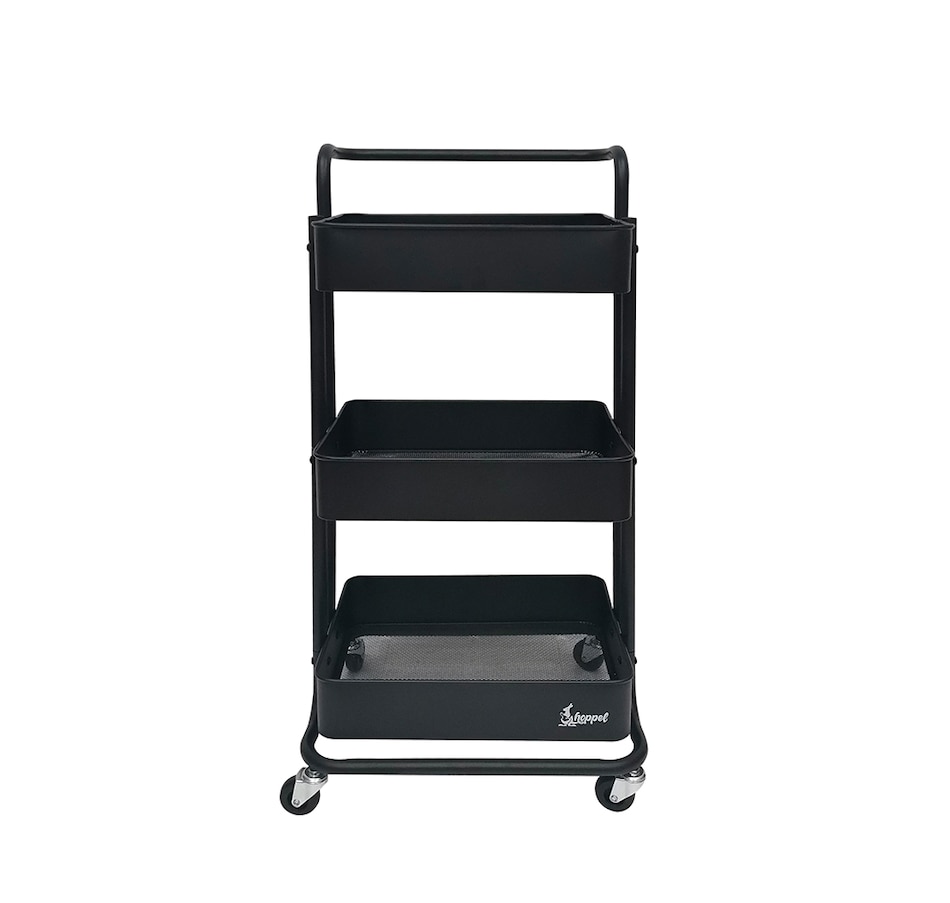 Image 237225_ALTMORE1.jpg, Product 237-225 / Price $24.33, Hoppel 3-Tier Rolling Cart with Handle from Hoppel Storage on TSC.ca's Home & Garden department