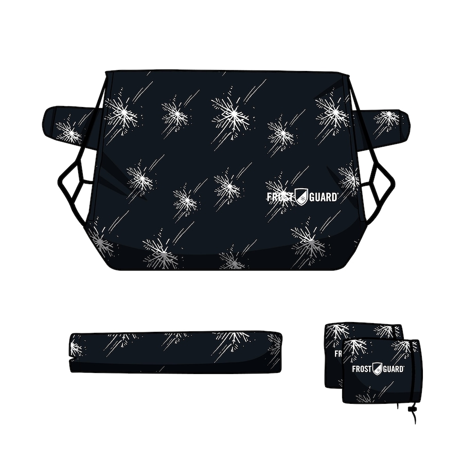 Image 237274_BLKBZ.jpg, Product 237-274 / Price $59.99, FrostGuard Windshield Cover with Mirror Covers from Frostguard on TSC.ca's Home & Garden department