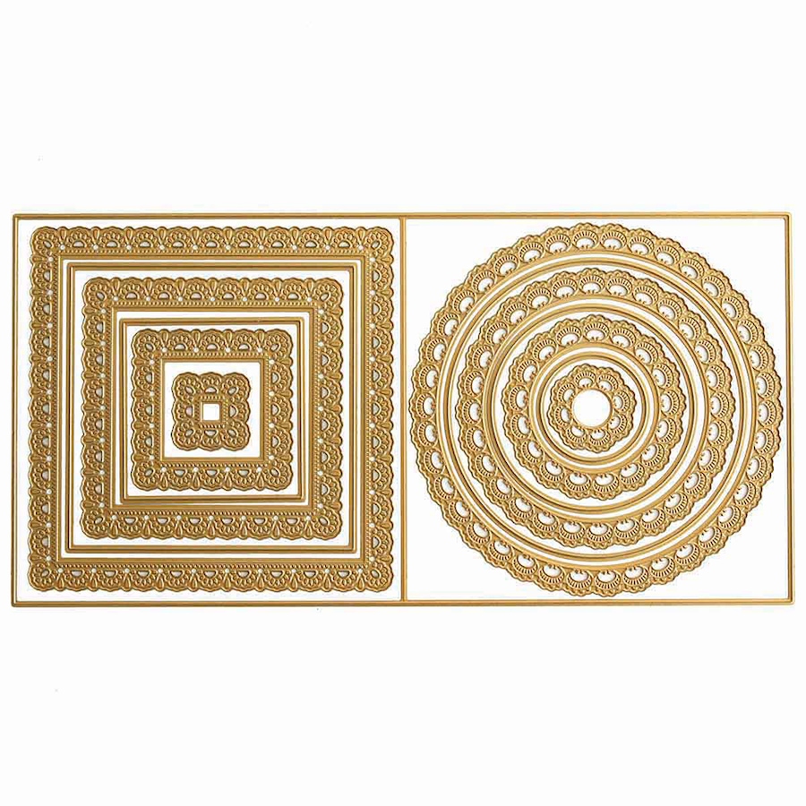 Image 237297.jpg, Product 237-297 / Price $59.99, Anna Griffin 3D Square Cardcentric Compendium Dies from Anna Griffin on TSC.ca's Home & Garden department