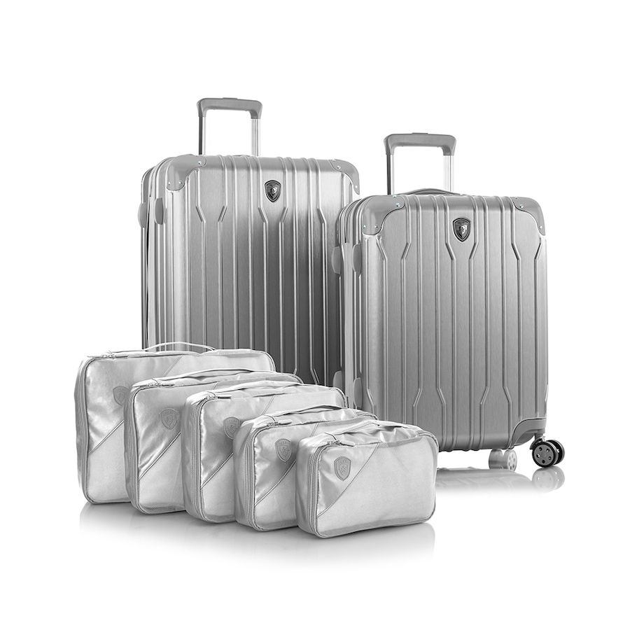 Image 237320_SIL.jpg, Product 237-320 / Price $149.33, Heys Xtrak 7-Piece Travel Set (Xtrak 21" and 26", plus 5 packing cubes) from Heys on TSC.ca's Home & Garden department