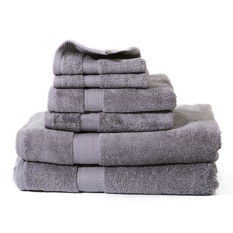 Image 237322_GRY.jpg, Product 237-322 / Price $79.99, Home Suite Luxury 650gsm Neo Twist 6-Piece Towel Set from Home Suite on TSC.ca's Home & Garden department