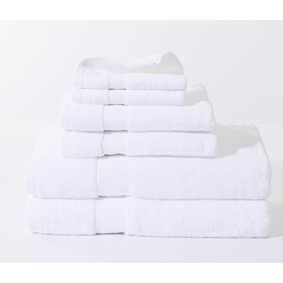 Image 237322_WHT.jpg, Product 237-322 / Price $79.99, Home Suite Luxury 650gsm Neo Twist 6-Piece Towel Set from Home Suite on TSC.ca's Home & Garden department