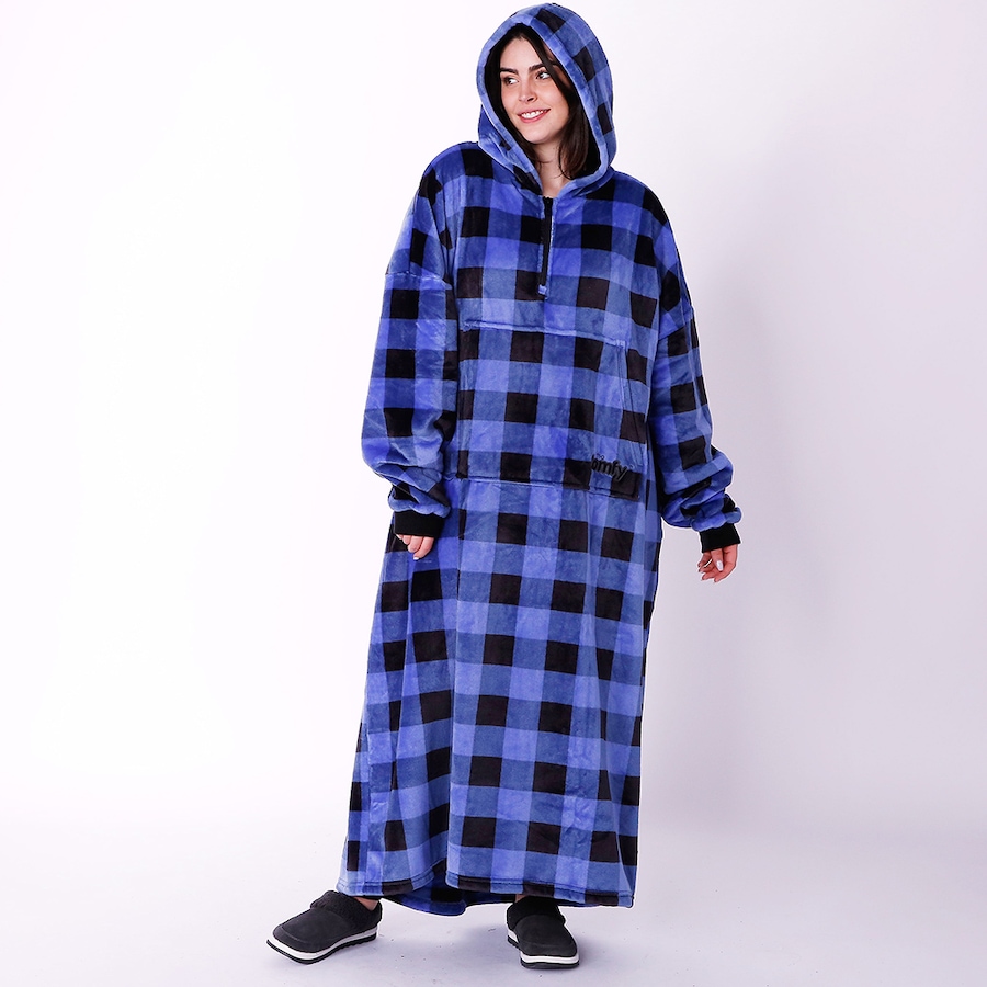 Image 237327_BLUPL.jpg, Product 237-327 / Price $79.99, The Comfy Dream Long Quarter Zip from The Comfy on TSC.ca's Home & Garden department