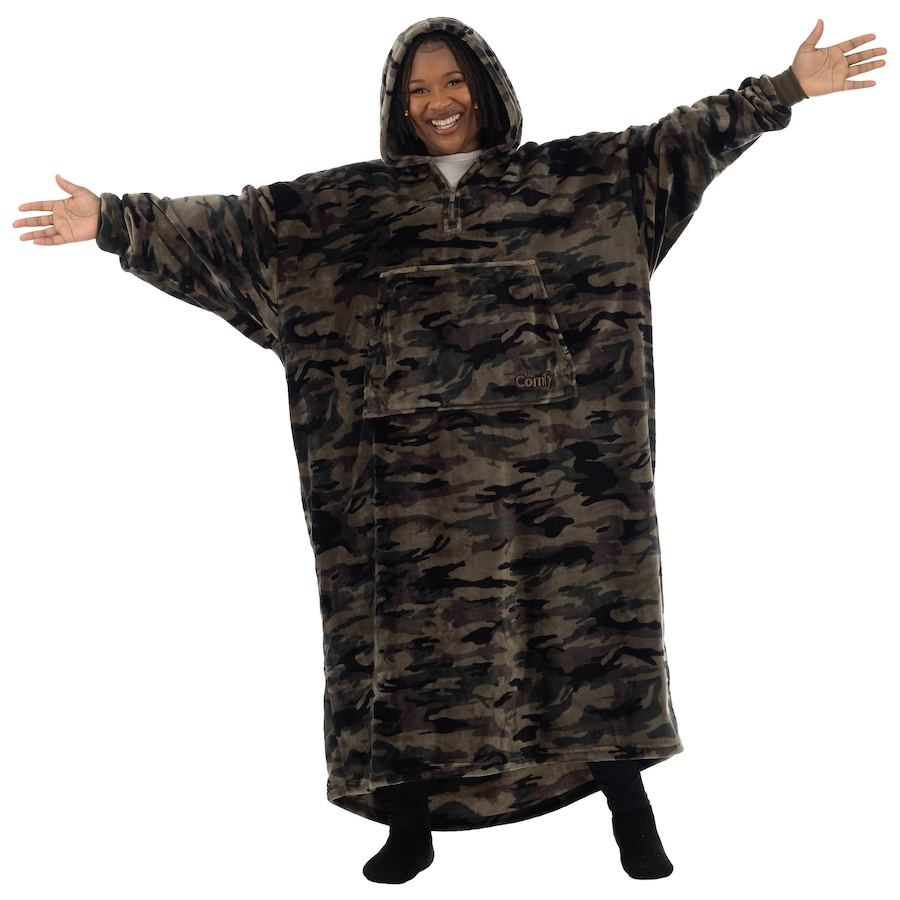 Image 237327_GRNCM.jpg, Product 237-327 / Price $79.99, The Comfy Dream Long Quarter Zip from The Comfy on TSC.ca's Home & Garden department