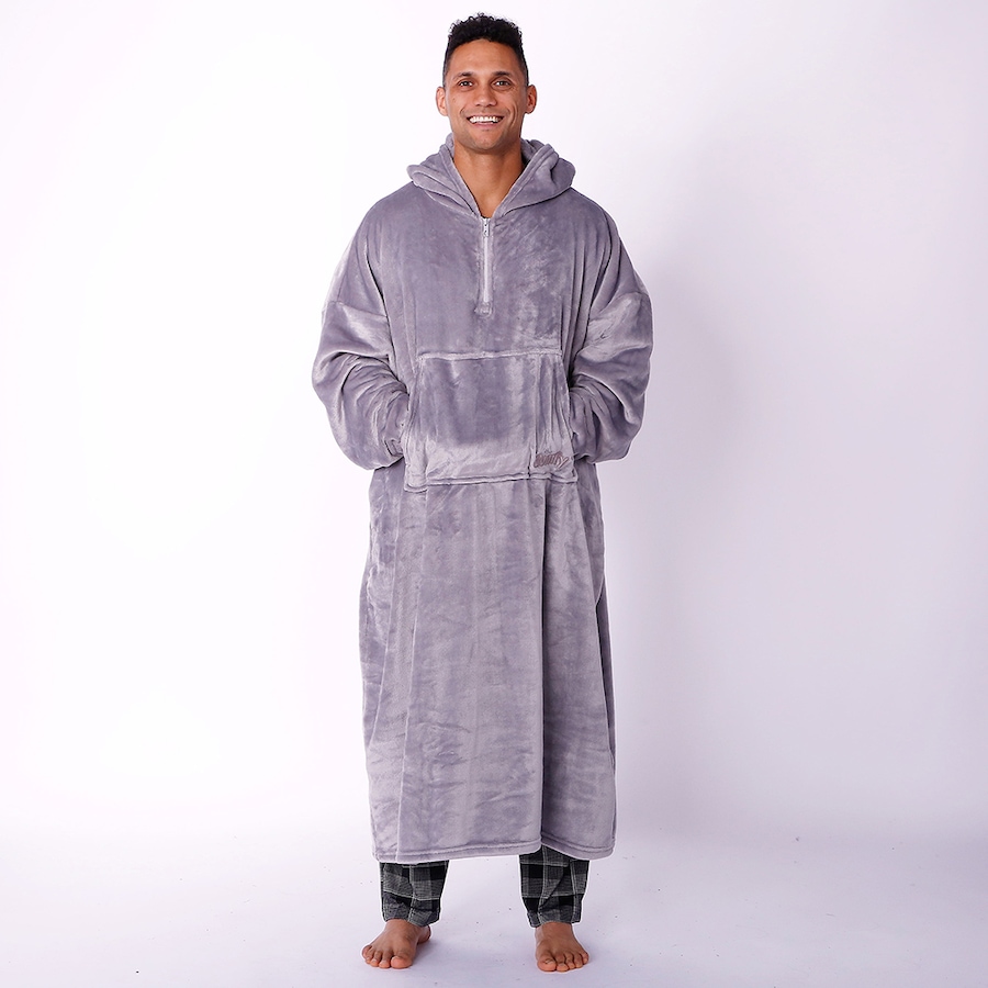 Image 237327_GRY.jpg, Product 237-327 / Price $79.99, The Comfy Dream Long Quarter Zip from The Comfy on TSC.ca's Home & Garden department