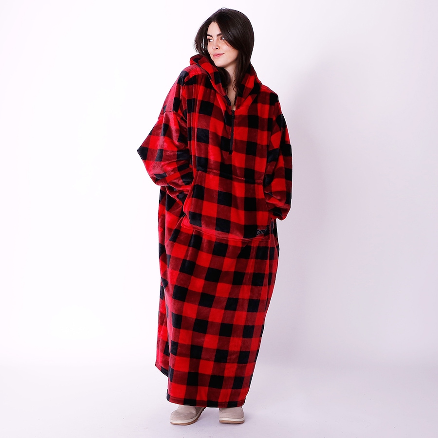 Image 237327_RDPL.jpg, Product 237-327 / Price $79.99, The Comfy Dream Long Quarter Zip from The Comfy on TSC.ca's Home & Garden department