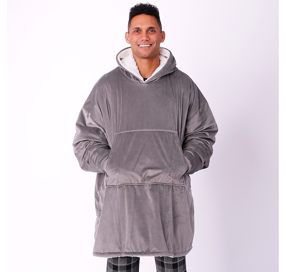 The Comfy Original Oversized Sherpa Blanket Sweatshirt Is the Best Holiday  Gift