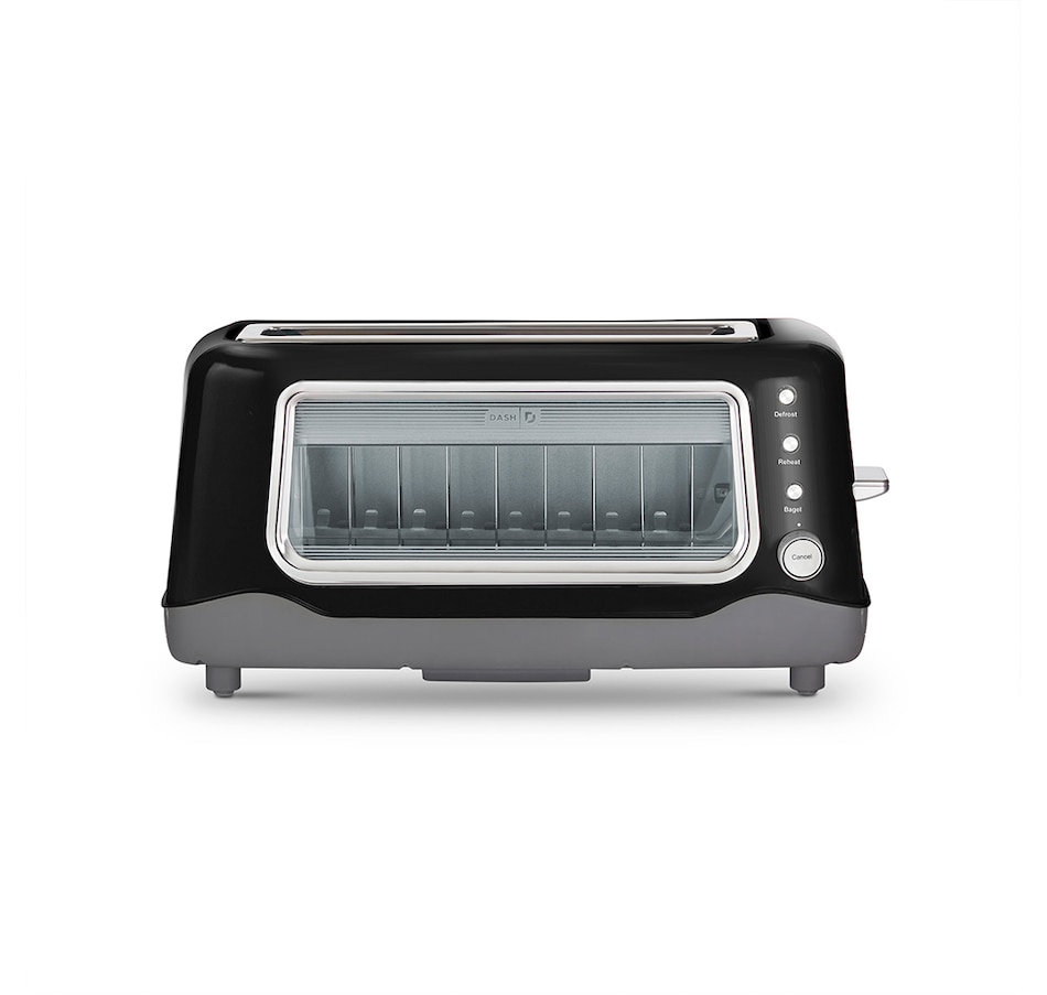 Image 237346_BLK.jpg, Product 237-346 / Price $69.99, Dash Clear View Toaster from Dash Kitchen on TSC.ca's Kitchen department
