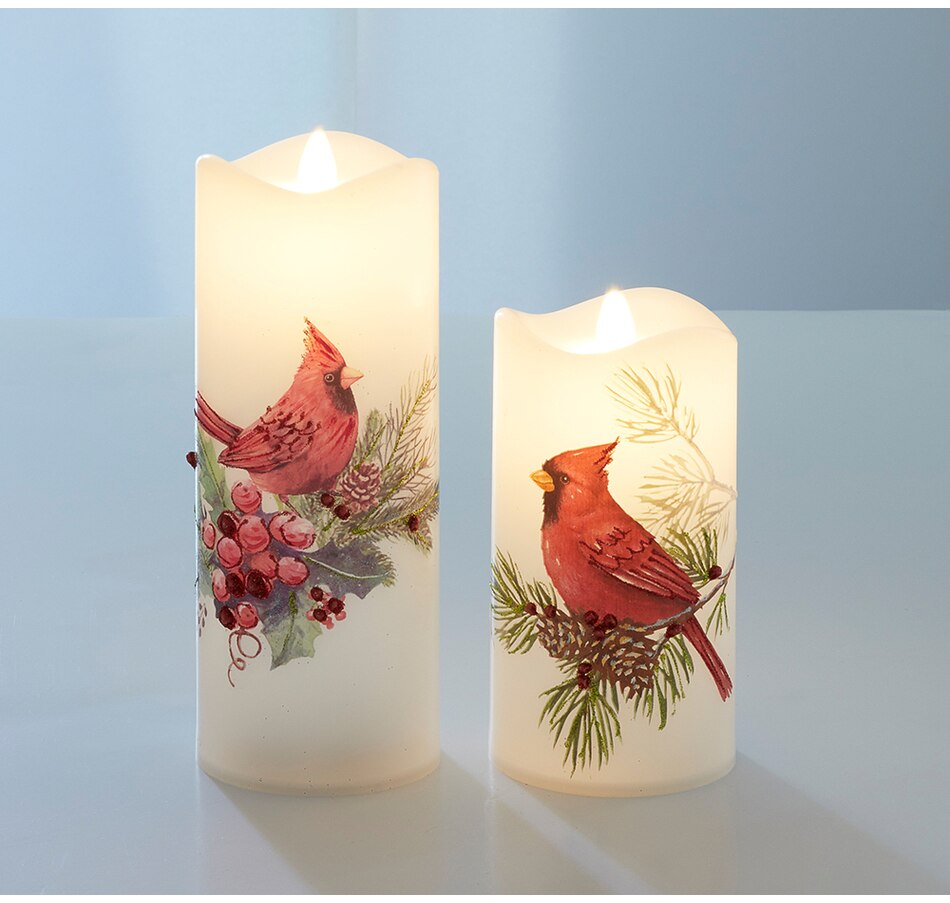 Image 237363_ALTMORE1.jpg, Product 237-363 / Price $26.33, Holiday Memories Holiday Design LED Candle (set of 2) from Holiday Memories on TSC.ca's Home & Garden department