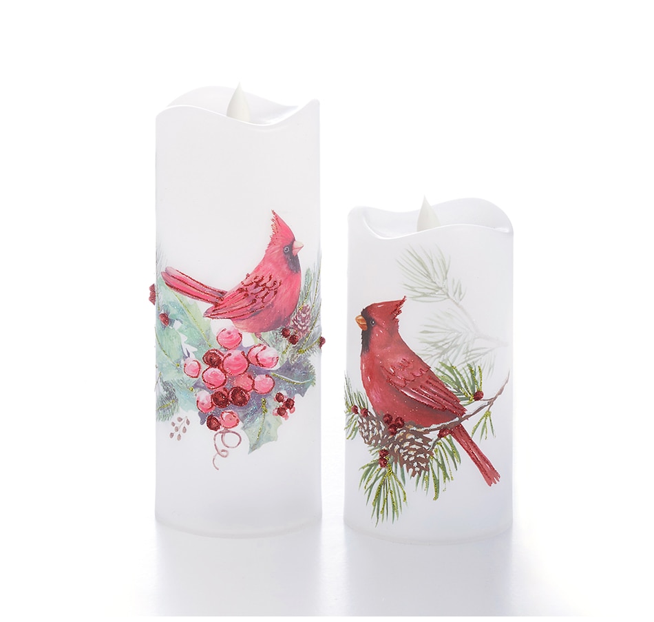 Image 237363_CDN.jpg, Product 237-363 / Price $26.33, Holiday Memories Holiday Design LED Candle (set of 2) from Holiday Memories on TSC.ca's Home & Garden department