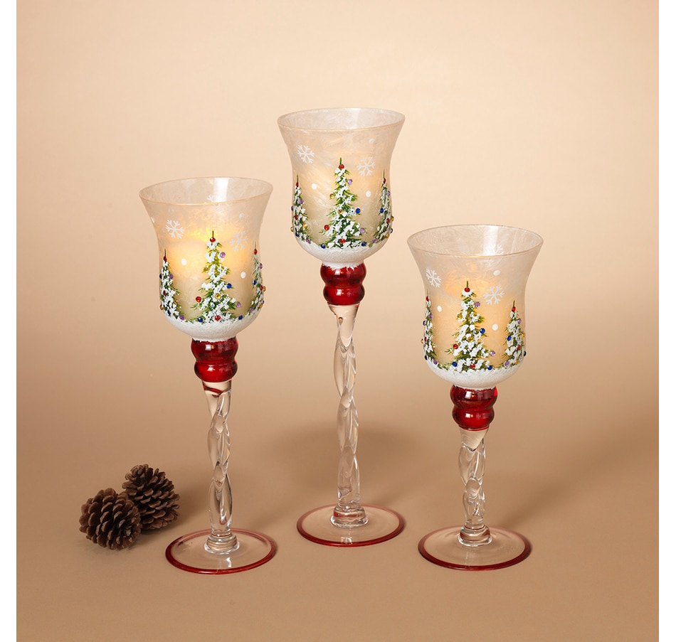 Image 237368_ALTMORE1.jpg, Product 237-368 / Price $24.33, Holiday Memories Holiday Glass Goblets (set of 3) from Holiday Memories on TSC.ca's Home & Garden department
