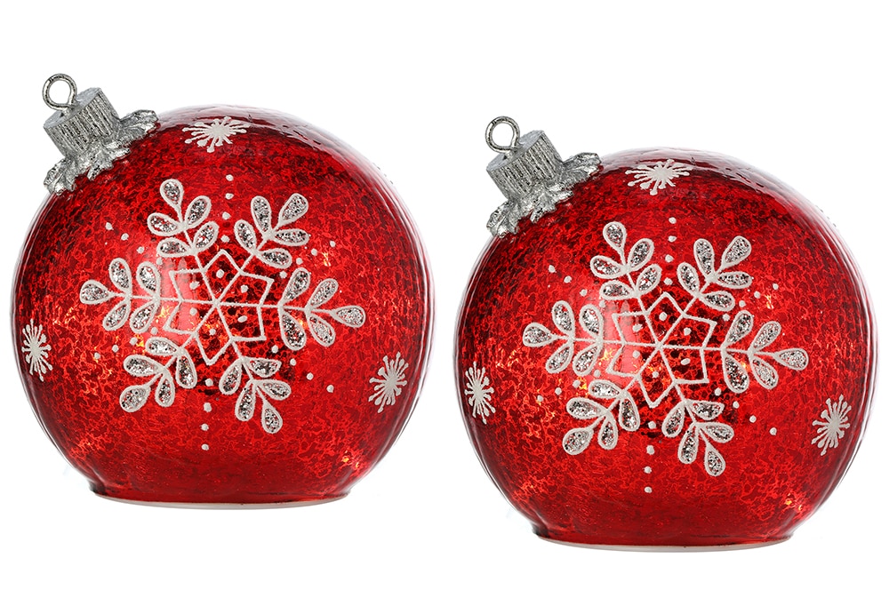 Holiday Memories LED Tabletop Ornaments (set of 2)