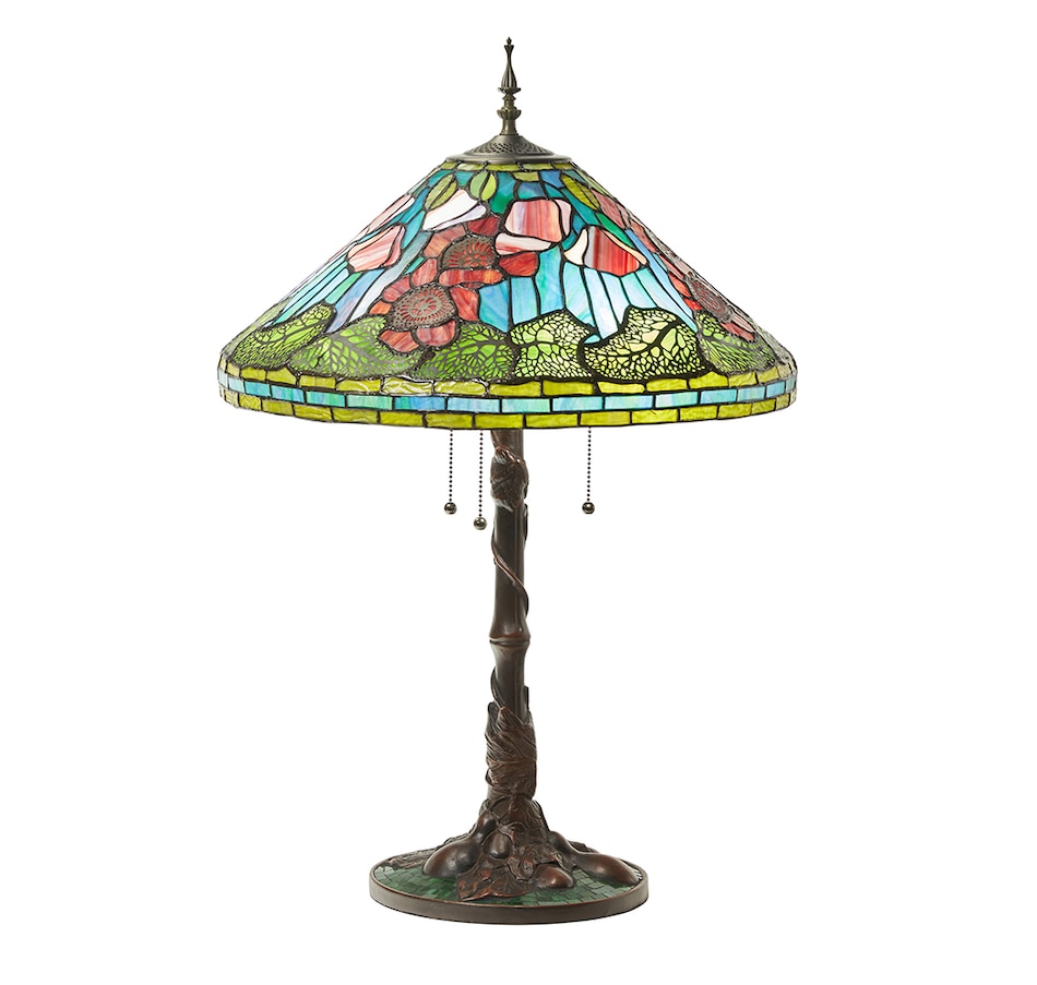 Image 237418.jpg, Product 237-418 / Price $599.99, Tiffany Style 29.5" Mila Tiffany-Style Stained Glass Table Lamp from Tiffany Style Lighting  on TSC.ca's Home & Garden department