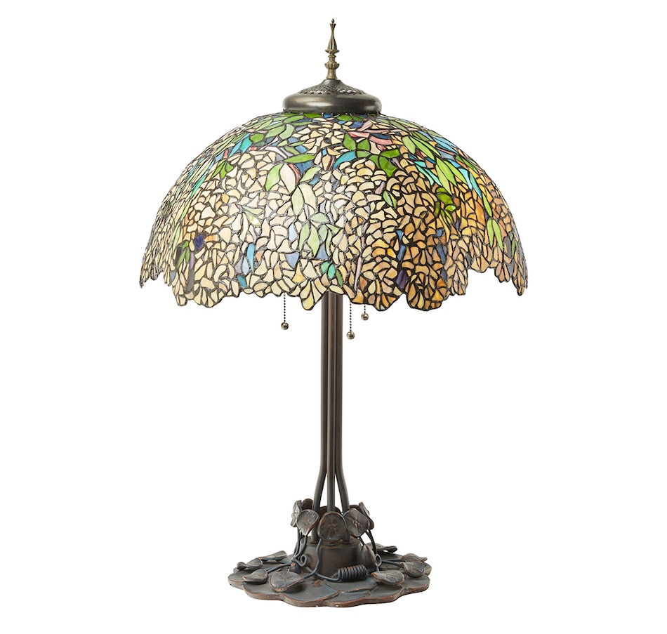 Image 237430.jpg, Product 237-430 / Price $1,849.99, Tiffany Style Laburnum Stained Glass Table Lamp from Tiffany Style Lighting on TSC.ca's Home & Garden department
