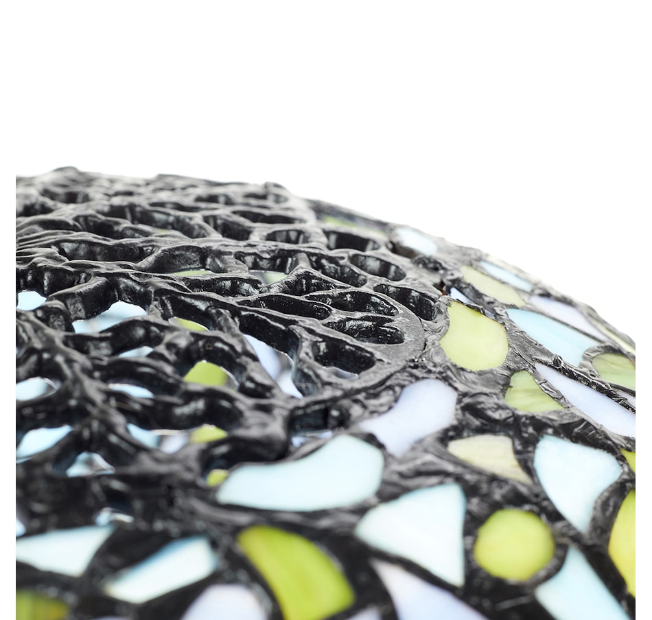 Image 237431_ALTMORE5.jpg, Product 237-431 / Price $899.99, Tiffany Style Wisteria Stained Glass Table Lamp from Tiffany Style Lighting on TSC.ca's Home & Garden department