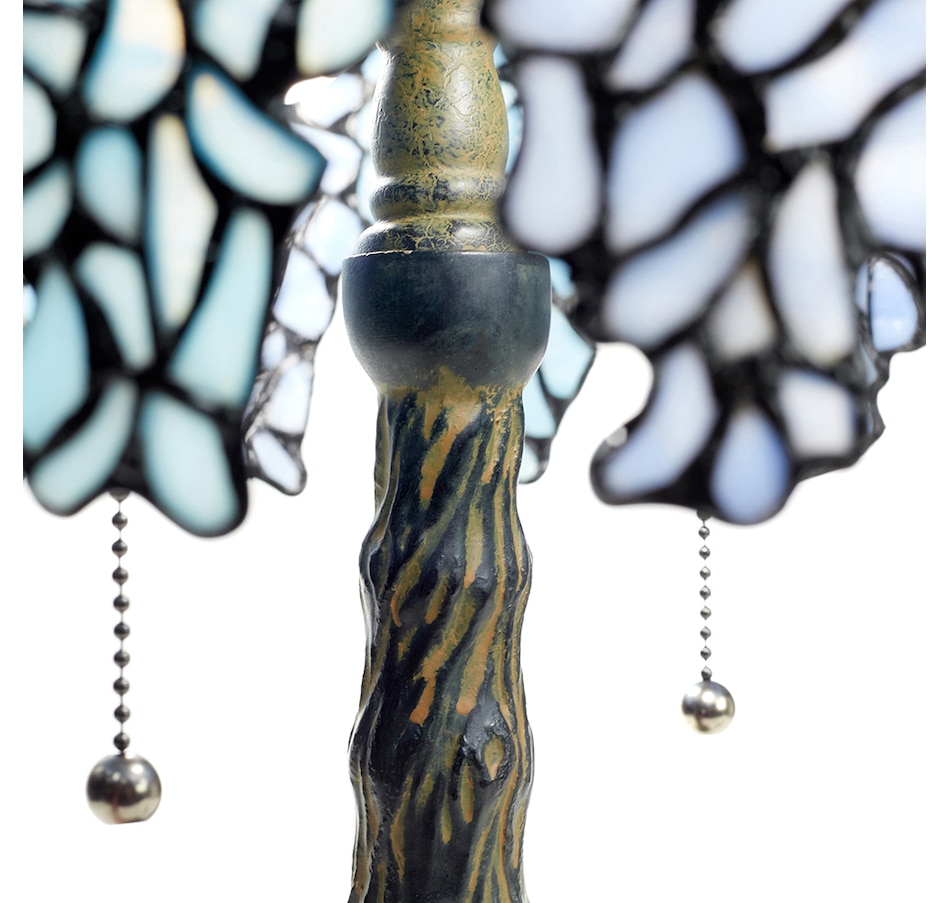 Image 237431_ALTMORE7.jpg, Product 237-431 / Price $899.99, Tiffany Style Wisteria Stained Glass Table Lamp from Tiffany Style Lighting on TSC.ca's Home & Garden department