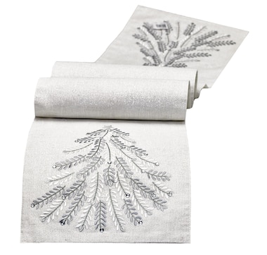 Mera Linens Winterland Table Runner (14" x 72")