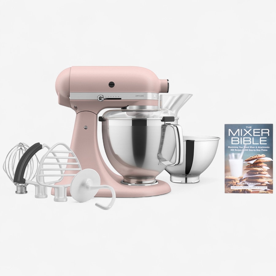 Image 237478_FTRPK.jpg, Product 237-478 / Price $572.98, KitchenAid 5-Quart Stand Mixer Bundle with Mixer Bible (4th edition) from KitchenAid on TSC.ca's Kitchen department