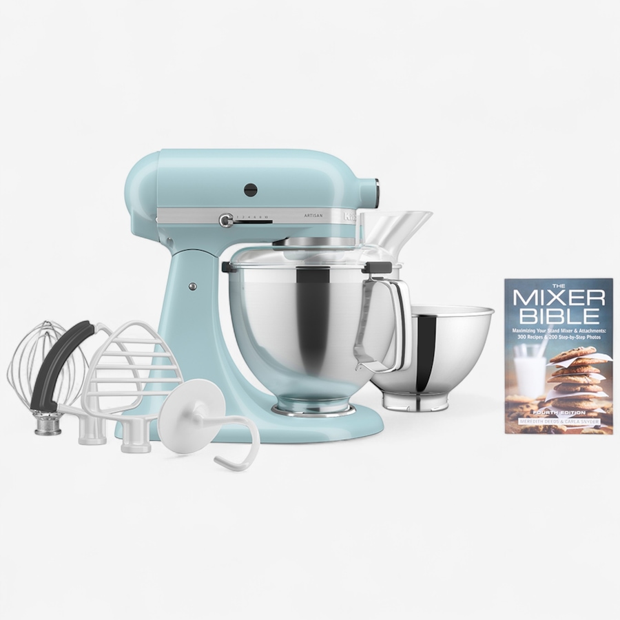 Image 237478_MNLWR.jpg, Product 237-478 / Price $572.98, KitchenAid 5-Quart Stand Mixer Bundle with Mixer Bible (4th edition) from KitchenAid on TSC.ca's Kitchen department