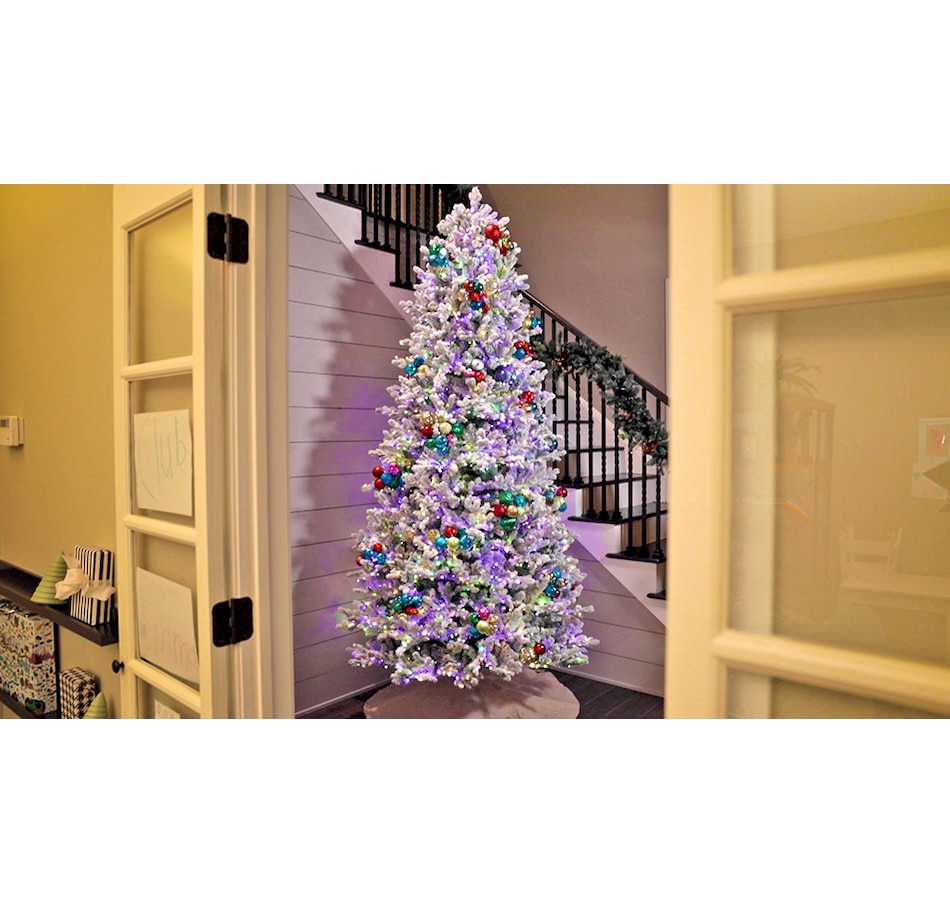 Image 237503_ALTMORE1.jpg, Product 237-503 / Price $429.99 - $1,299.99, Holiday Memories Snow-Dusted Fir Christmas Tree with LED Lights and Remote from Holiday Memories on TSC.ca's Home & Garden department