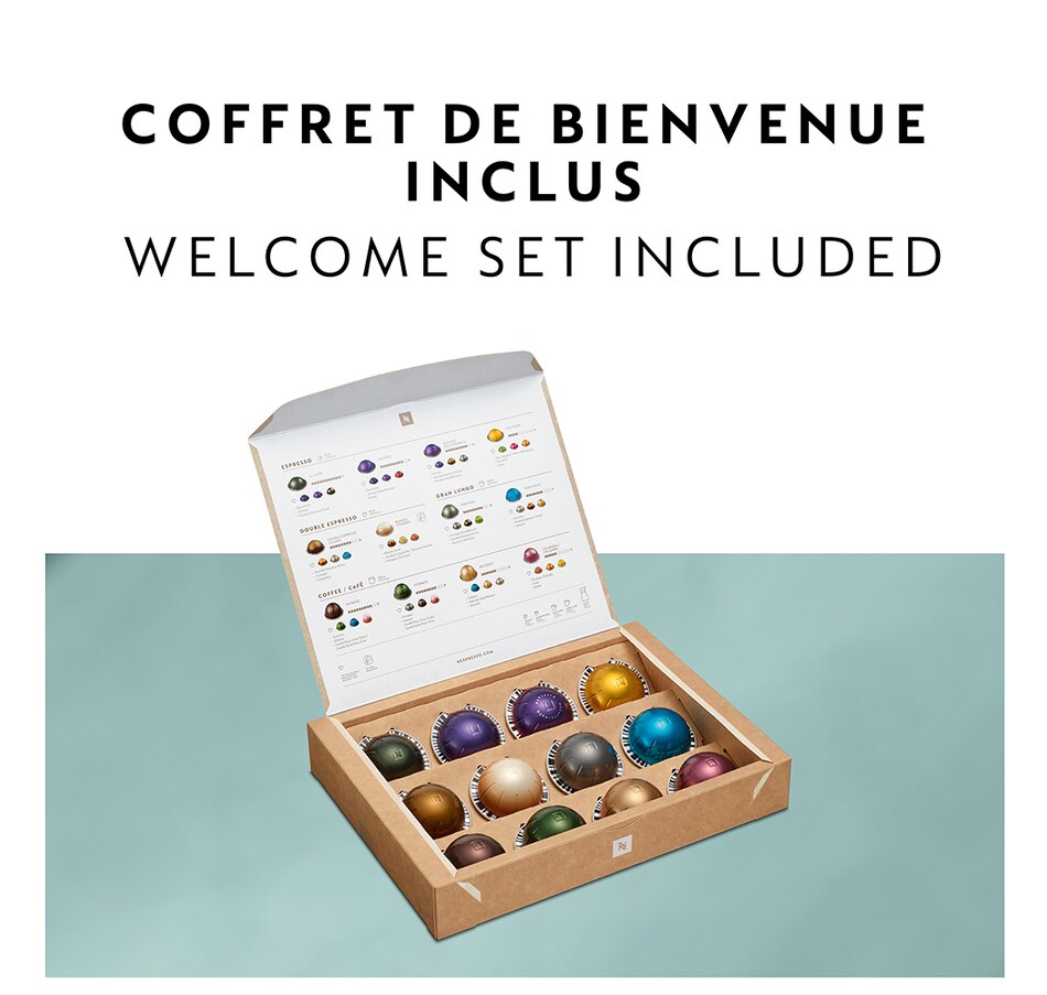 Image 237509_ALTMORE11.jpg, Product 237-509 / Price $169.00, Nespresso Vertuo Pop+ Coffee and Espresso Machine by De'Longhi (Liquorice Black) from Nespresso on TSC.ca's Kitchen department