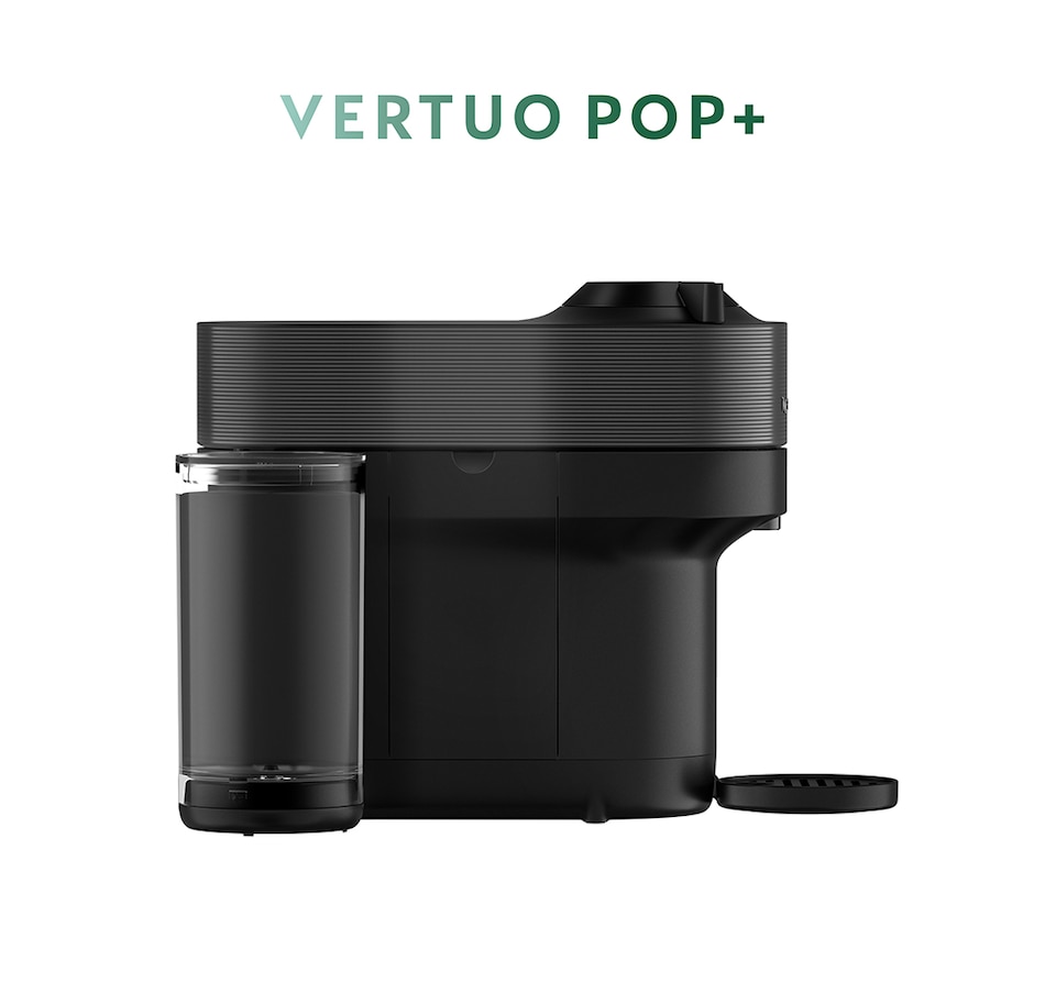 Image 237509_ALTMORE2.jpg, Product 237-509 / Price $169.00, Nespresso Vertuo Pop+ Coffee and Espresso Machine by De'Longhi (Liquorice Black) from Nespresso on TSC.ca's Kitchen department