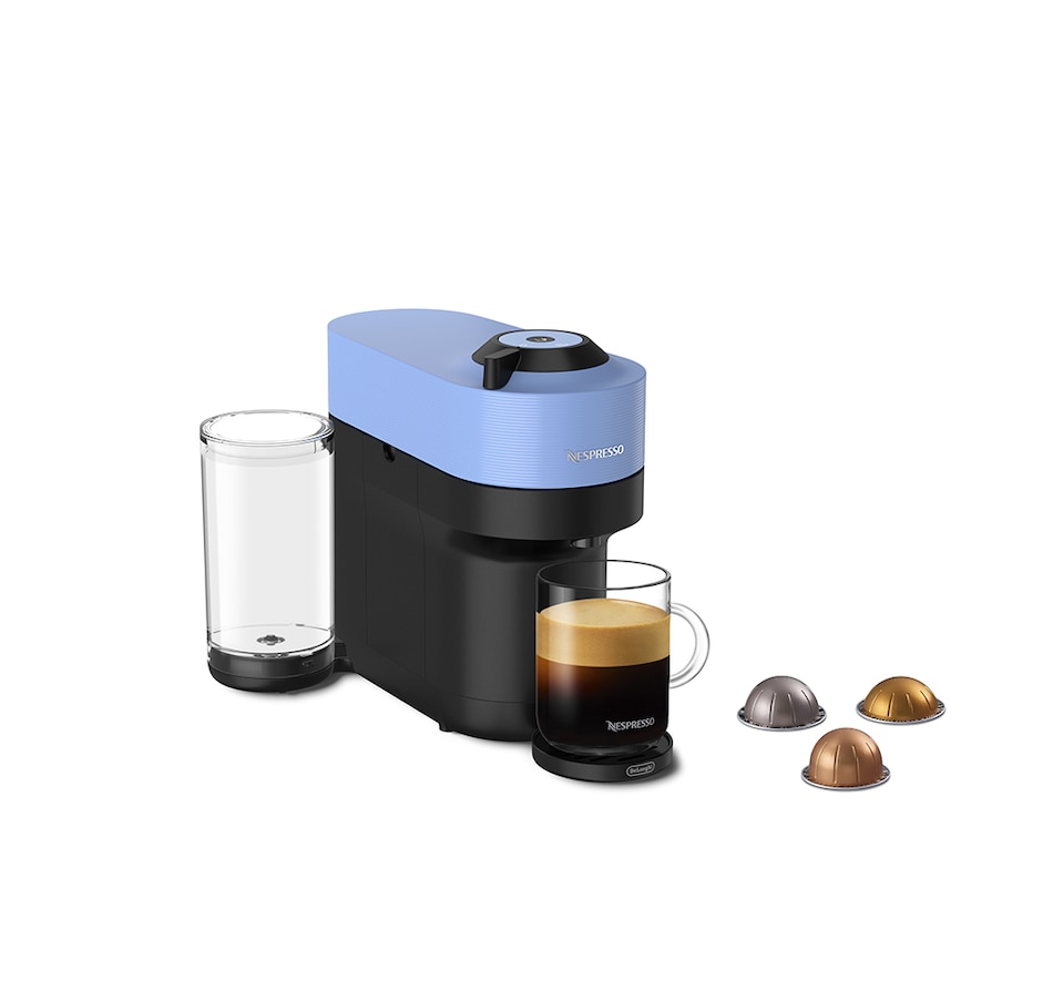 Image 237510.jpg, Product 237-510 / Price $169.00, Nespresso Vertuo Pop+ Coffee and Espresso Machine by De'Longhi (Pacific Blue) from Nespresso on TSC.ca's Kitchen department