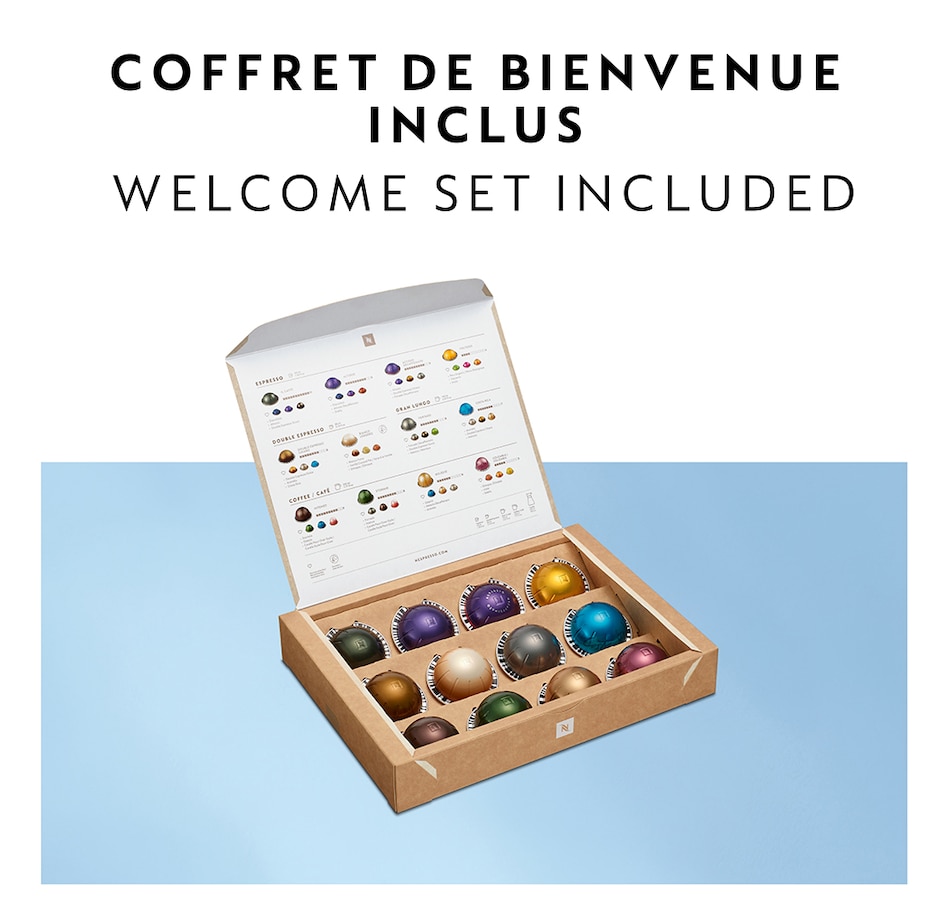 Image 237510_ALTMORE11.jpg, Product 237-510 / Price $169.00, Nespresso Vertuo Pop+ Coffee and Espresso Machine by De'Longhi (Pacific Blue) from Nespresso on TSC.ca's Kitchen department