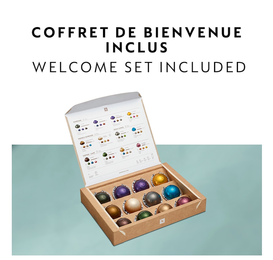 Image 237512_ALTMORE12.jpg, Product 237-512 / Price $239.00, Nespresso Vertuo Pop+ Coffee and Espresso Machine with Aeroccino by De'Longhi (Liquorice Black) from Nespresso on TSC.ca's Kitchen department