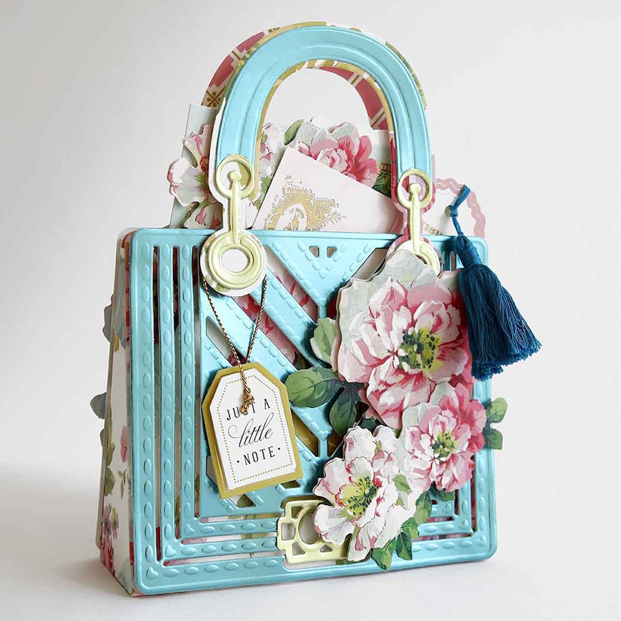 Image 237537_ALTMORE1.jpg, Product 237-537 / Price $59.99, Anna Griffin Luxury Quilted Purse Card Dies from Anna Griffin on TSC.ca's Toys & Hobbies department