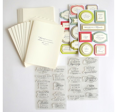 Anna Griffin Holiday Vellum Cards and Envelopes