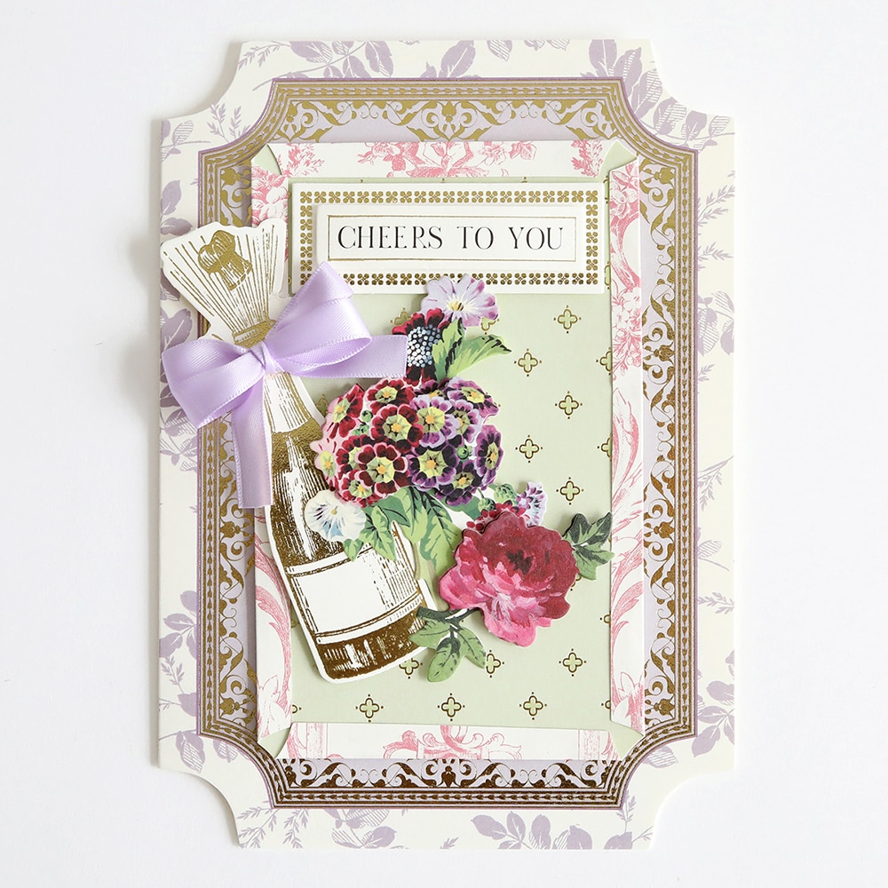 Anna Griffin メッセージカード Anna Griffin Simply Congratulations Card-Making Kit - TSC.ca