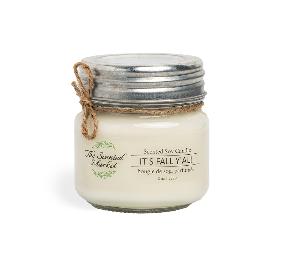 Image 237586_ALTMORE1.jpg, Product 237-586 / Price $39.99, The Scented Market Signature Candle Its Fall Y'all 8 oz Candle And Candle Care Tools Bundle from The Scented Market on TSC.ca's Home & Garden department