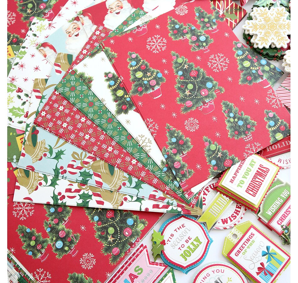 Anna Griffin Christmas Kitsch Paper Crafting Collection