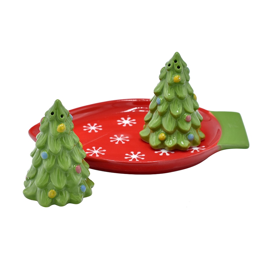 Image 237644.jpg, Product 237-644 / Price $19.99, temp-tations Figural Holiday Salt and Pepper Set from temp-tations on TSC.ca's Kitchen department