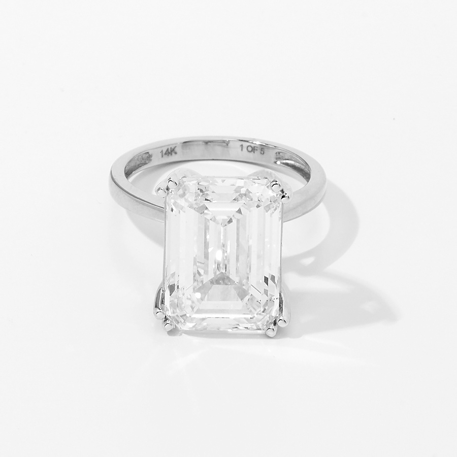 Image 237719_WGL.jpg, Product 237-719 / Price $24,999.99, EVERA Diamonds 14K Gold 10.00 av. ctw Diamond Ring from Evera Diamonds on TSC.ca's Jewellery department