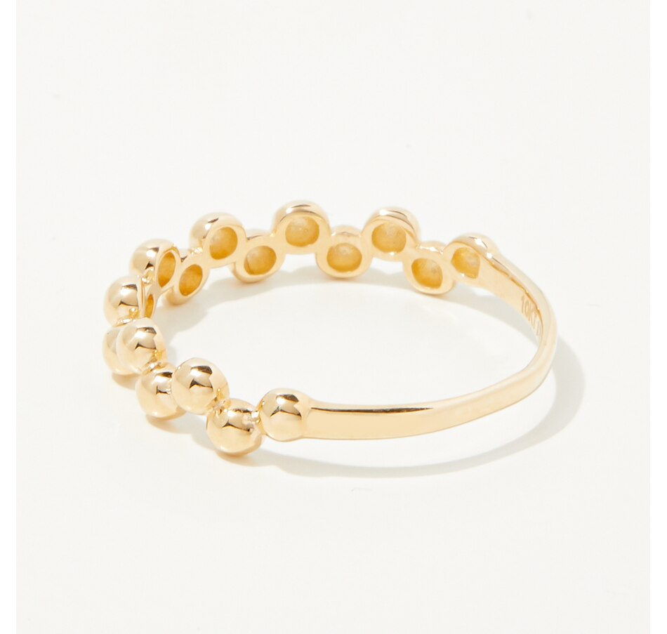 Image 237744_ALTMORE1.jpg, Product 237-744 / Price $99.88, Trugold 10K Gold Ball Wave Ring from TruGold on TSC.ca's Jewellery department