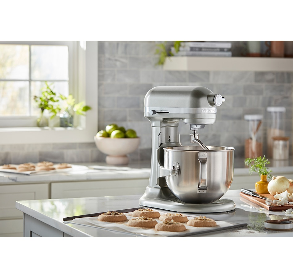 Image 237763_ALTMORE17.jpg, Product 237-763 / Price $724.99, KitchenAid 7-Quart Premium Bowl-Lift Stand Mixer with The Mixer Bible (fourth edition) from KitchenAid on TSC.ca's Kitchen department