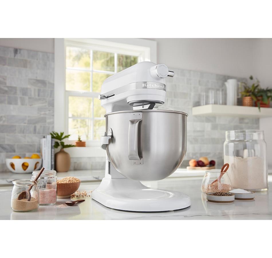 Image 237763_ALTMORE18.jpg, Product 237-763 / Price $724.99, KitchenAid 7-Quart Premium Bowl-Lift Stand Mixer with The Mixer Bible (fourth edition) from KitchenAid on TSC.ca's Kitchen department